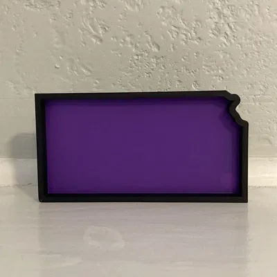 Kansas - Hộp Đèn LED Có Tấm Lót Thay Được