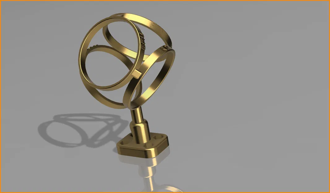 TETHRA: Giá đỡ cho Micro Ambisonics Bậc 1 với Capsule Tụ điện 34mm - Image 3