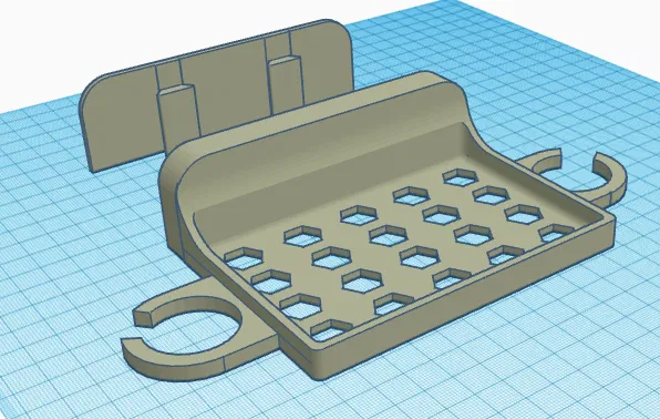 Khay Xà Bông + Dao Cạo Có Thể Tháo Rời - Image 1
