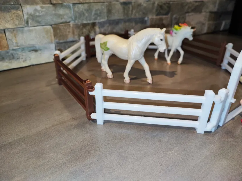 Hàng rào ngựa Playmobil / cổng và hàng rào - Image 4