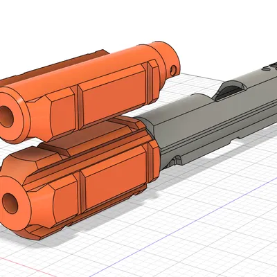 AAP-01 thùng với đường ray picatinny