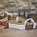 Hàng rào ngựa Playmobil / cổng và hàng rào - Thumbnail 6