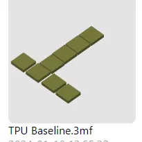 K1 Max 0.8 Hồ sơ TPU của vòi phun (Máy cắt Orca)