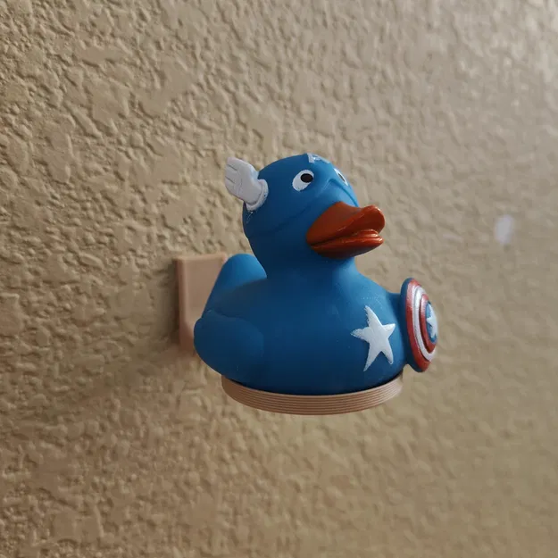 Giá Treo Tường Vịt Cao Su 2" - Bộ 2 Cái - Image 1