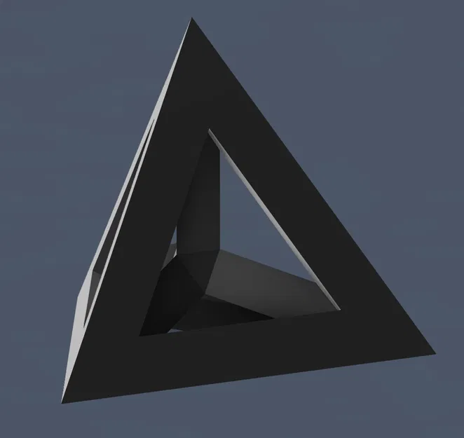 Mô Hình Khối Tứ Diện (Tetrahedron) - Image 1