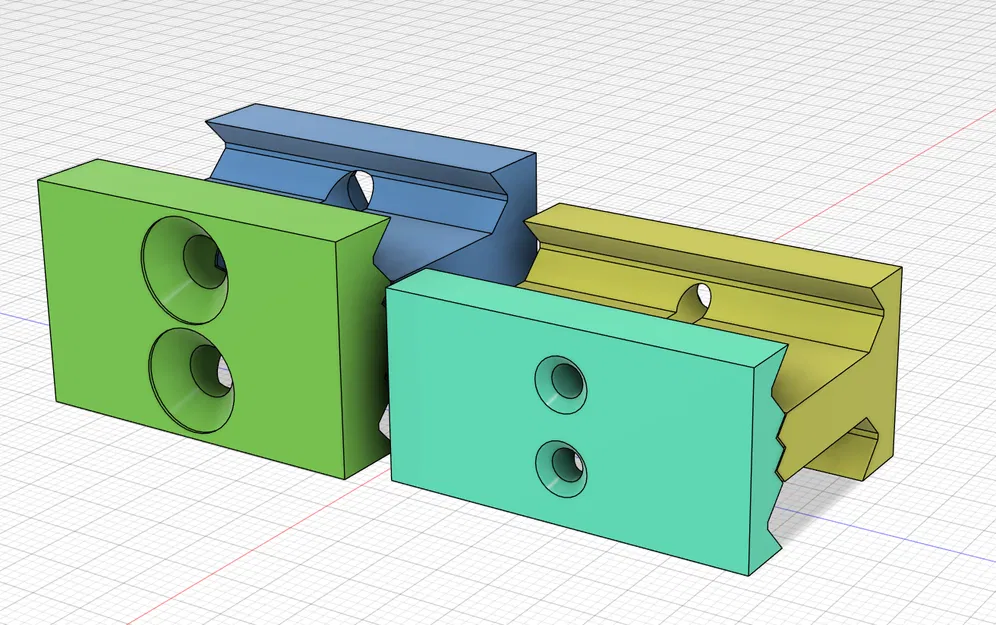 Adapter Picatinny Kép, Phiên bản M3 và M5 (Dễ in) - Image 2