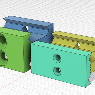 Adapter Picatinny Kép, Phiên bản M3 và M5 (Dễ in)