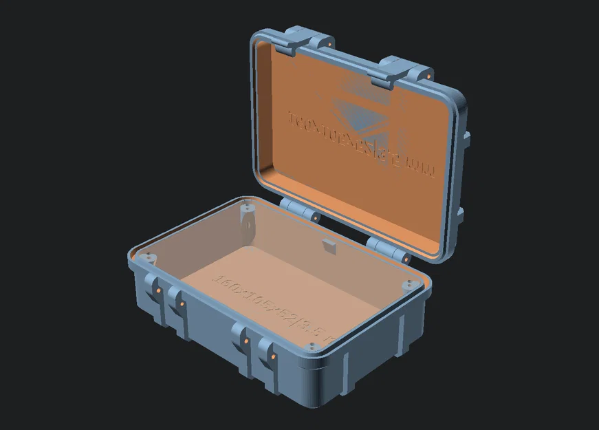 Hộp chống sốc tùy chỉnh thông số bằng OpenSCAD - Image 1