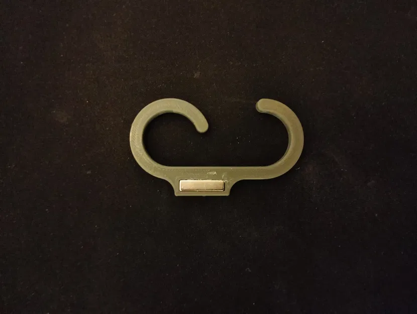 Móc Treo Rèm Cửa Phòng Tắm Nam Châm Tự Gấp - Image 5