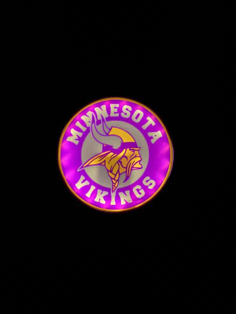 Hộp đèn Minnesota Vikings - Image 2
