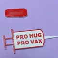 Huy Hiệu Vaccine Từ Tính Pro - Thumbnail 1