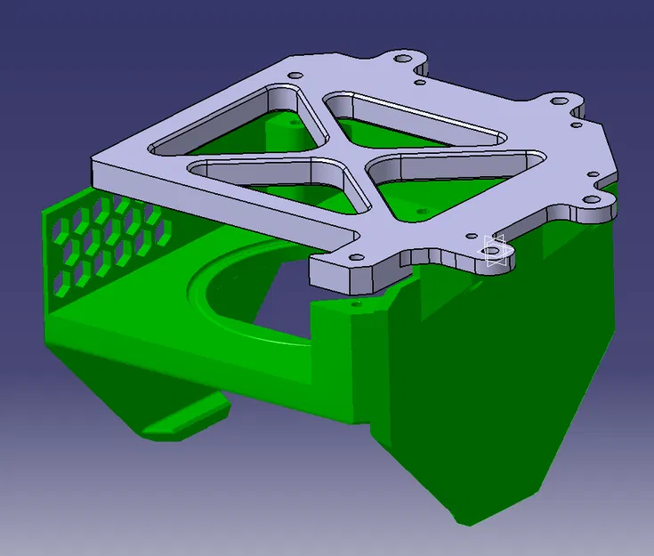 Đế chuyển đổi cho bộ lọc khí nâng cao Prusa - Image 1