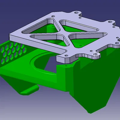 Đế chuyển đổi cho bộ lọc khí nâng cao Prusa