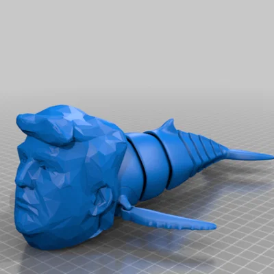 Trump the Whale - Mô hình 3D hài hước