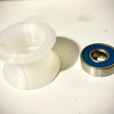 Bánh xe dẫn hướng bạc đạn cho ống 30mm