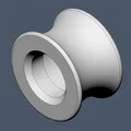 Bánh xe dẫn hướng bạc đạn cho ống 30mm - Thumbnail 2