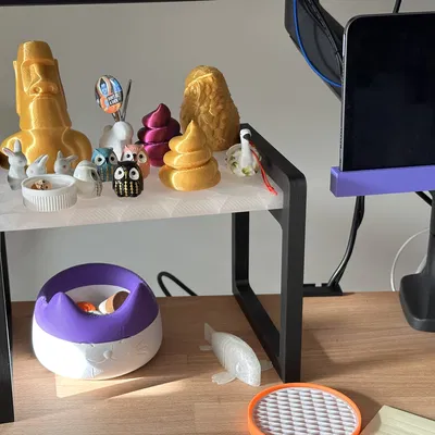 Kệ Gỗ Hiện Đại - In Dạng Nằm Phẳng