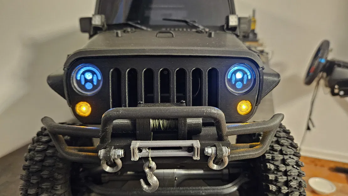 Đèn LED Trước Sau Cho Xe Jeep Wrangler RC 3DSets (Rancher) - Image 1