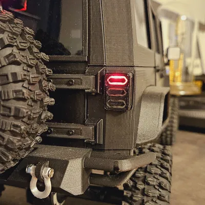 Đèn LED Trước Sau Cho Xe Jeep Wrangler RC 3DSets (Rancher)