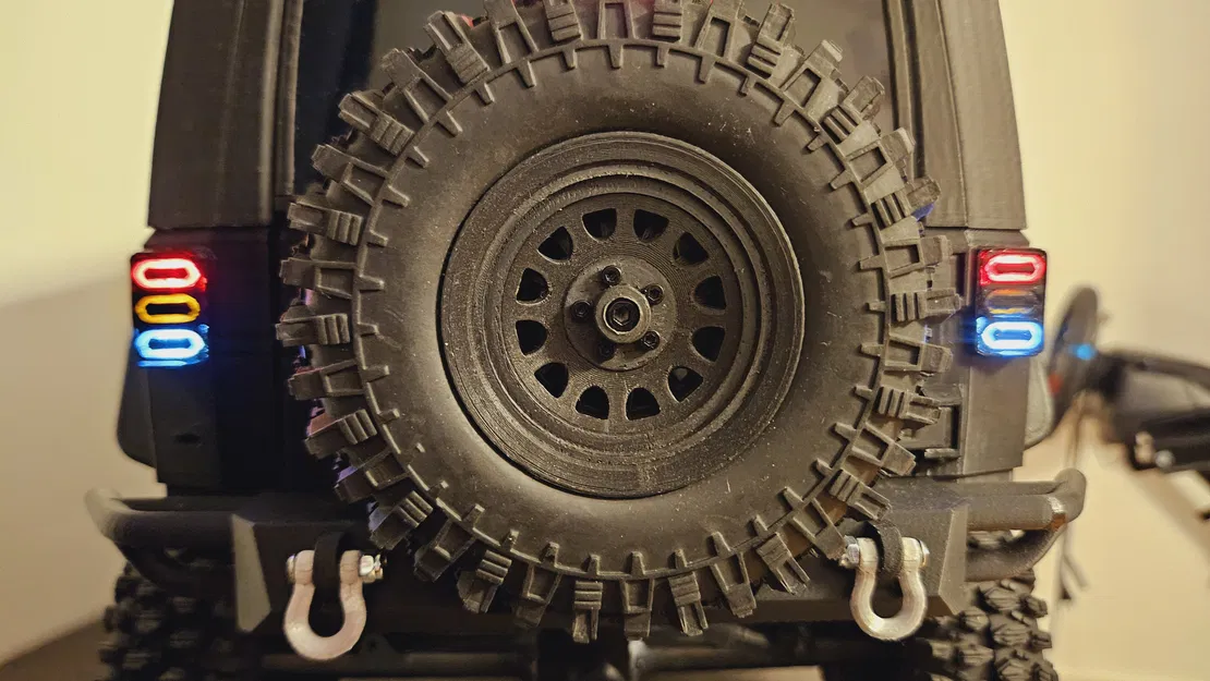 Đèn LED Trước Sau Cho Xe Jeep Wrangler RC 3DSets (Rancher) - Image 7