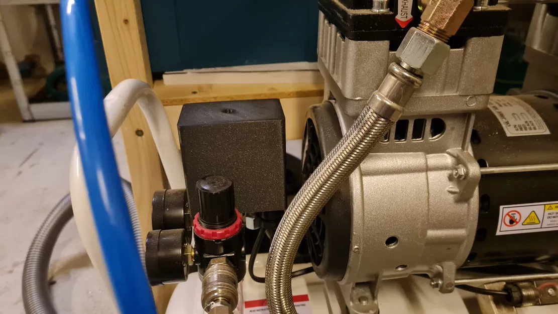 Nắp che công tắc áp suất máy nén khí - Image 2