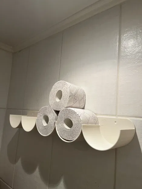 Kệ giấy vệ sinh (lắp ghép, 3 hoặc 5 cuộn liền nhau) - Image 1