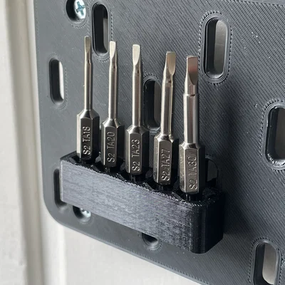 Kệ Đựng 5 Mũi Khoan Lục Giác 1/4 Inch Cho Skadis