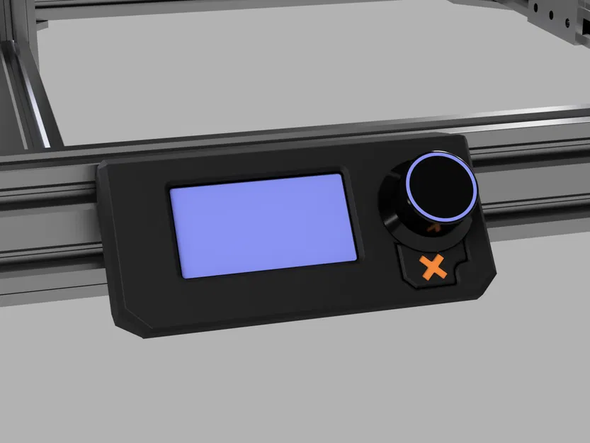 Vỏ Màn hình LCD Mini 12864 cho Thanh nhôm 2020 V-Slot - Image 1