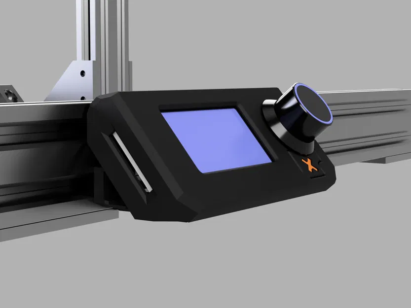 Vỏ Màn hình LCD Mini 12864 cho Thanh nhôm 2020 V-Slot - Image 2