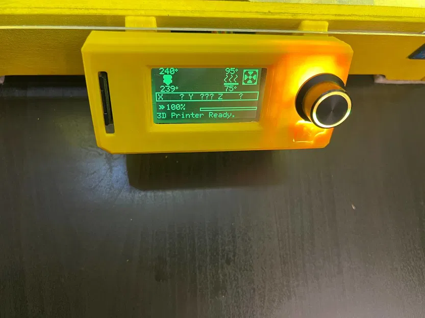 Vỏ Case Màn Hình LCD MKS MINI12864 v3 Có Khe Cắm Thẻ SD Mặt Trước - Image 2