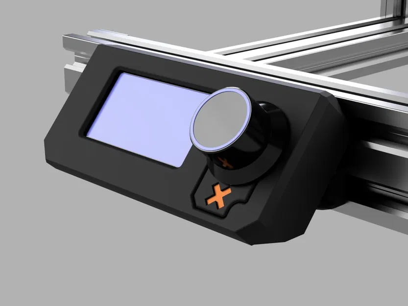 Vỏ Màn hình LCD Mini 12864 cho Thanh nhôm 2020 V-Slot - Image 3