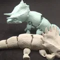 Mô Hình Đồ Chơi Khủng Long Ceratopsian Khớp Nối - Thumbnail 2