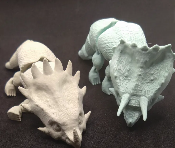 Mô Hình Đồ Chơi Khủng Long Ceratopsian Khớp Nối - Image 3