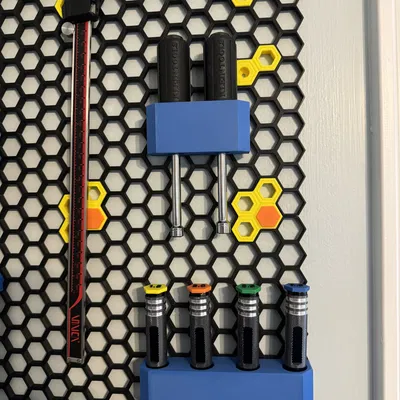 Đế Giữ Lục Giác (Driver) Cho Bảng Lưu Trữ Tổ Ong