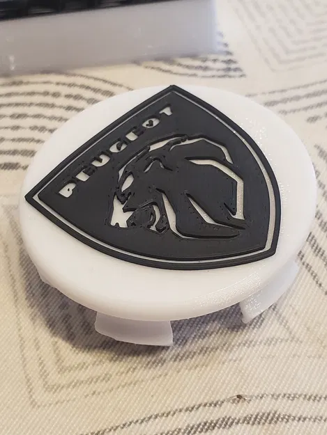 Nắp chụp mâm nhôm 16' sư tử Peugeot 2021 - Image 1