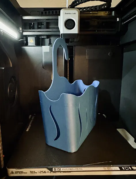 Rổ Treo Tắm/Giỏ Đựng Có Hoa Văn Sóng - Image 4