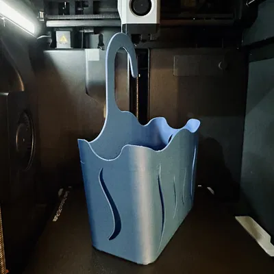 Rổ Treo Tắm/Giỏ Đựng Có Hoa Văn Sóng