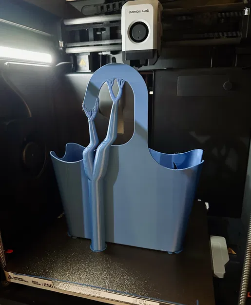 Rổ Treo Tắm/Giỏ Đựng Có Hoa Văn Sóng - Image 6