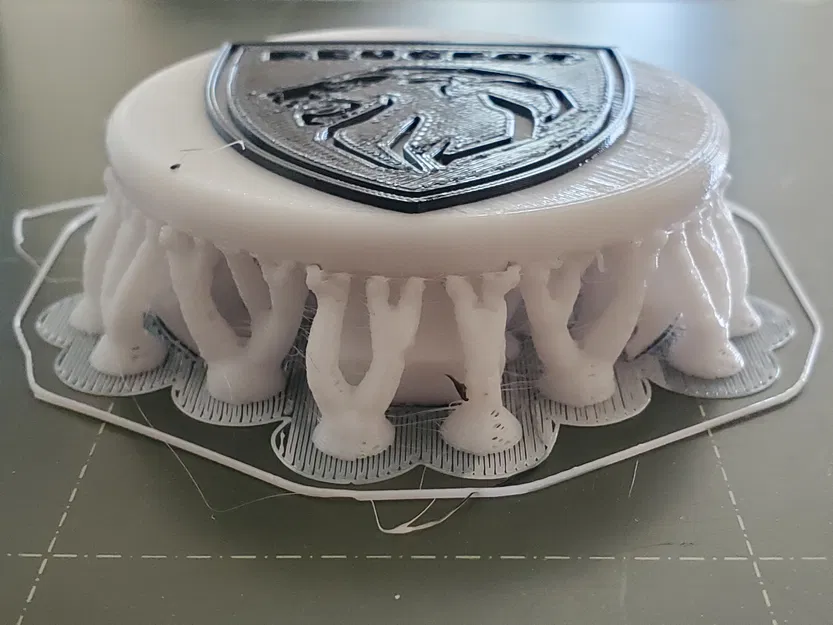 Nắp chụp mâm xe Peugeot 2021 Logo Nhôm - Image 3