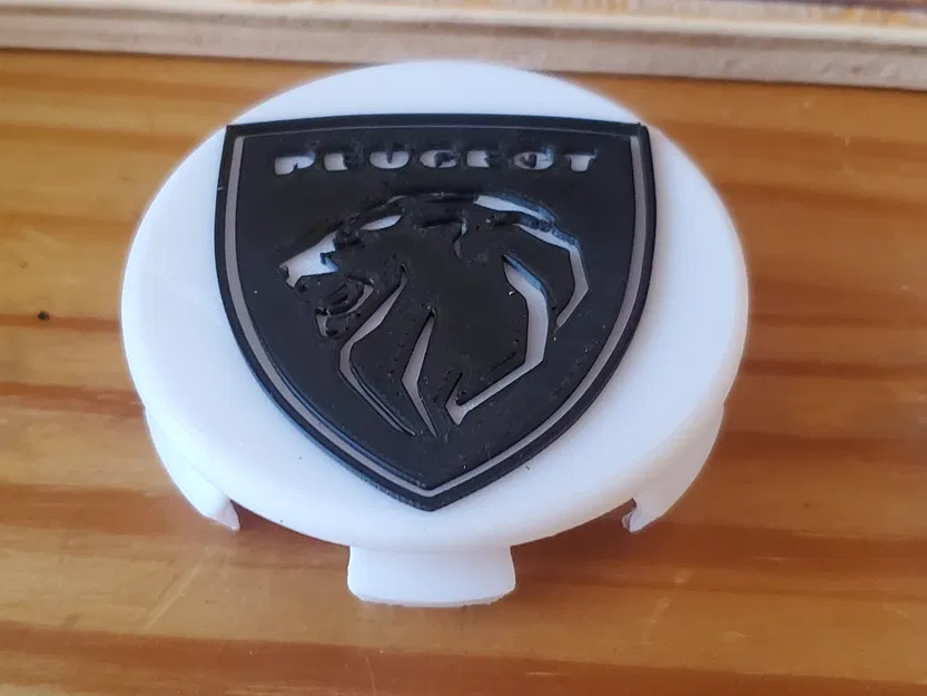 Nắp chụp mâm nhôm 16' sư tử Peugeot 2021 - Image 5