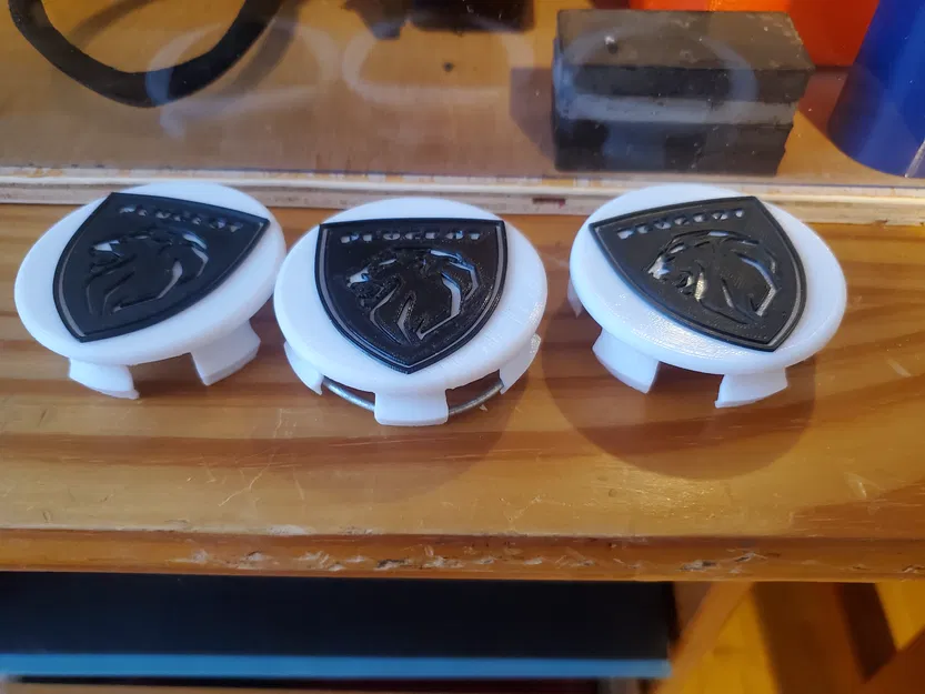 Nắp chụp mâm nhôm 16' sư tử Peugeot 2021 - Image 6