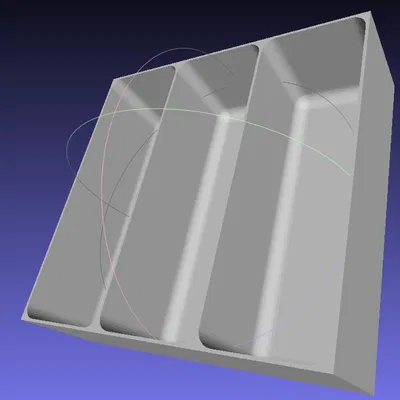 Khay Đựng Dao Nĩa Cho Hộc Tủ 530x365x130mm