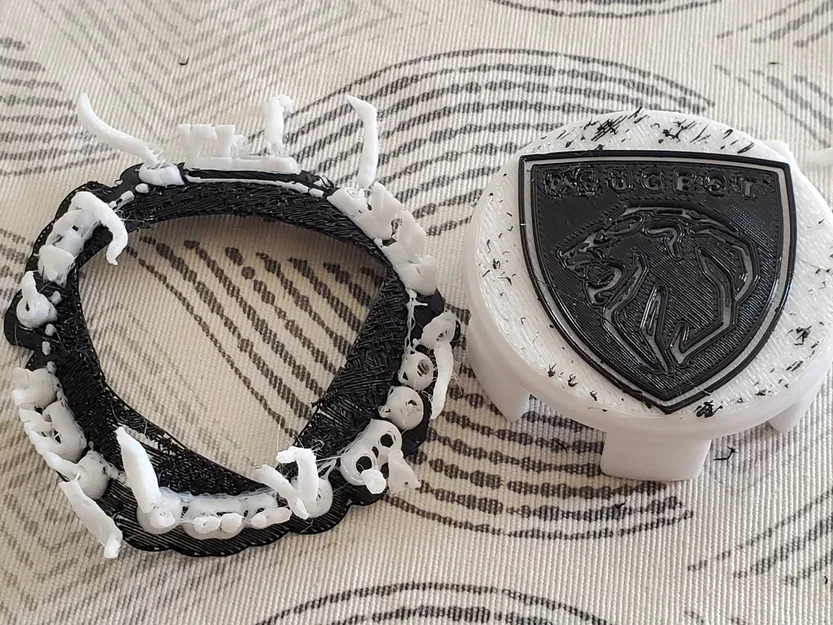 Nắp chụp mâm xe Peugeot 2021 Logo Nhôm - Image 12