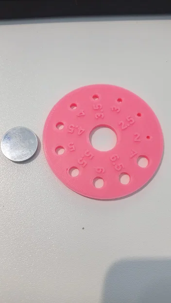 Thước đo kim đan len - Image 1