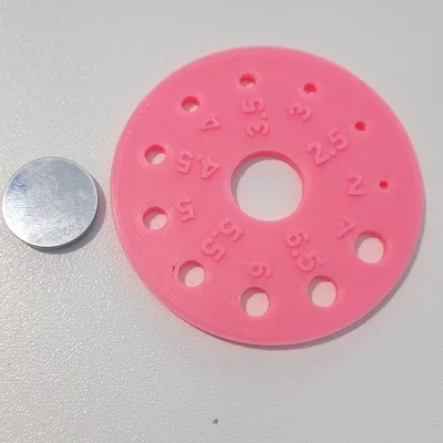 Thước đo kim đan len