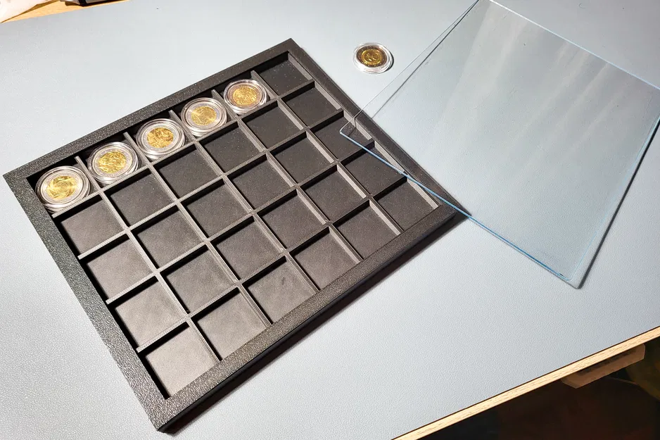 Hộp đựng tiền xu sưu tập (euro) - Image 1