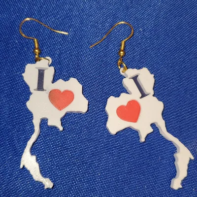 Bông Tai "Tôi Yêu Thái Lan"