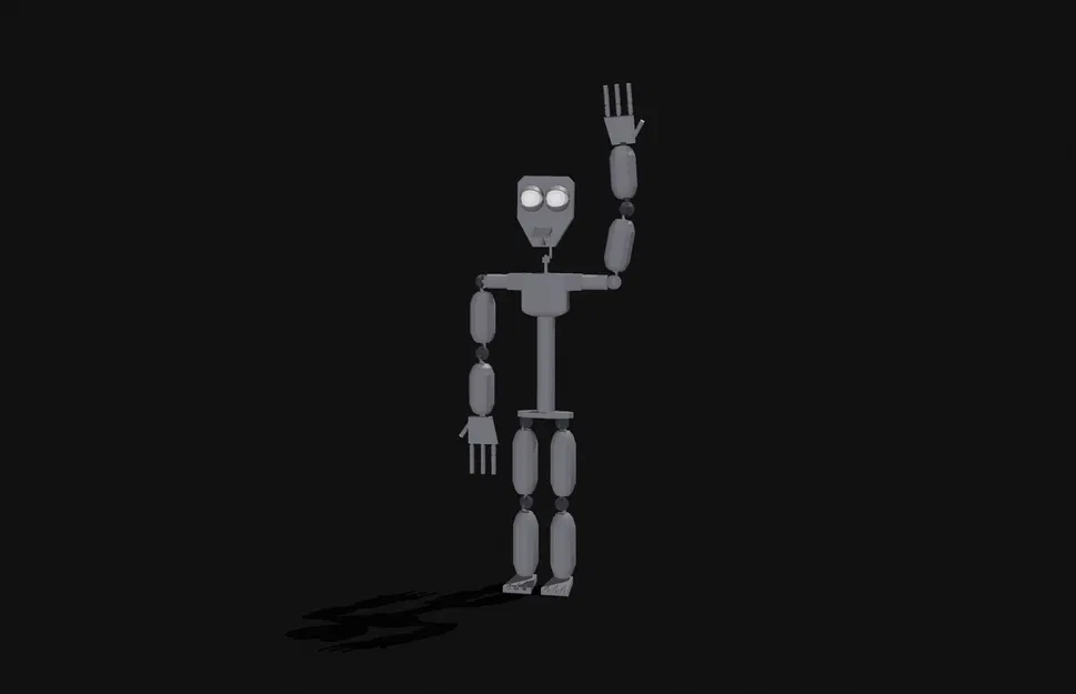 Mô Hình FNAF Endoskeleton Nhỏ Xinh - Image 1