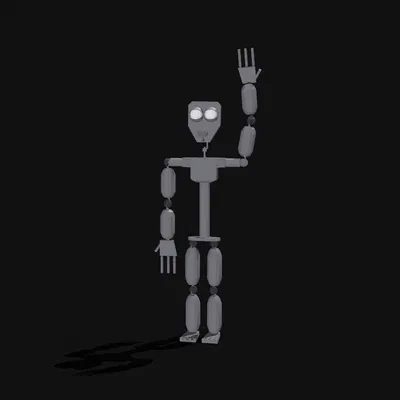 Mô Hình FNAF Endoskeleton Nhỏ Xinh