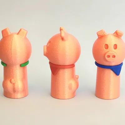 Bộ rối ngón tay Ba Chú Heo Con